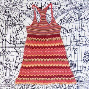 Free People || Knit Boho Tank Mini Dress